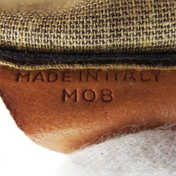 Celine Boston Bag macadam PVC ?~ leather Authentic used - Picture 9 of 9